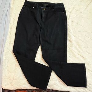 Ladies Chicos dark denim jeans - size 1.5